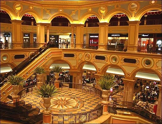 澳门赌场入口大堂